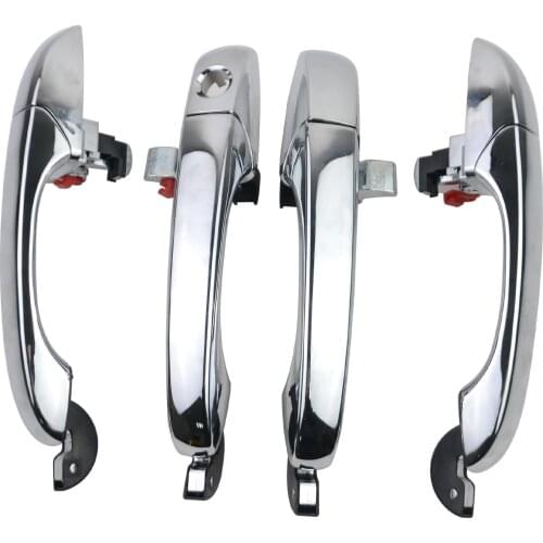 AP01 4x Exterior Door Handles Driver Side for Chrysler 300 300C 2.7 5.7 6.1 4589009AD 5065801AE 5065800AG