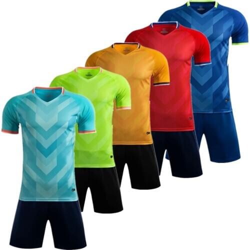 Adult Football Jerseys kids Soccer Jersey Men Football Training Uniforms Custom Soccer Team Jersey Sets Print name number logo