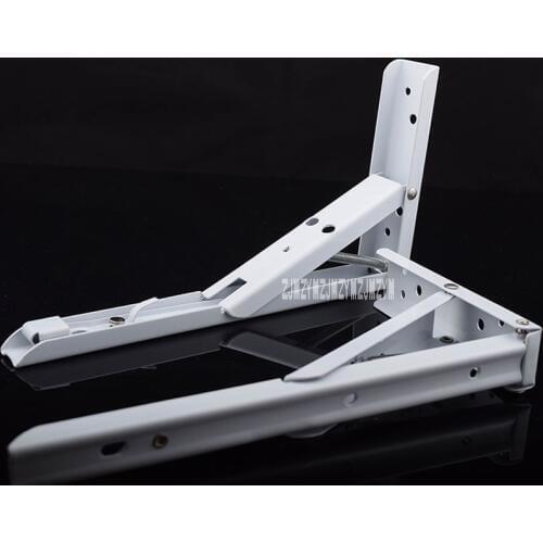 10pcs/lot New 8 inch 200mm Triangle Folding Bracket Folding Shelf Bracket Porous Folding Scaffold Home Improvement Hot Seliing