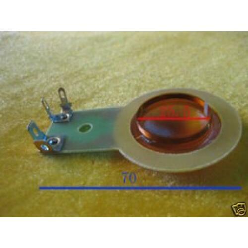 10 piece ID: 25.5mm 1" 8 ohm horn Tweeters speaker voice coil - Short 70mm frame 100% new