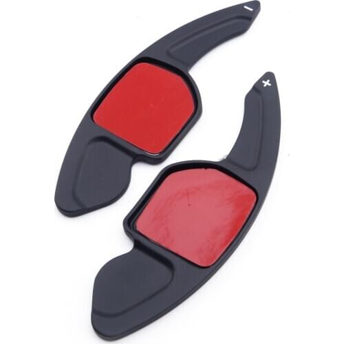 2pcs Steering Wheel Gear Shift Paddle Shifter Extension Aluminum Alloy Fit For Audi A3 A4 A5 S5 A6 A7 A8 S4 S6 S7 Q3 Q5 Q7 TT