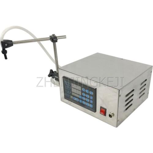 220V Filling Machine Single Head Small CNC Type Liquid Filling Machine Commercial Precision Foot Switch Liquid Filling Machine