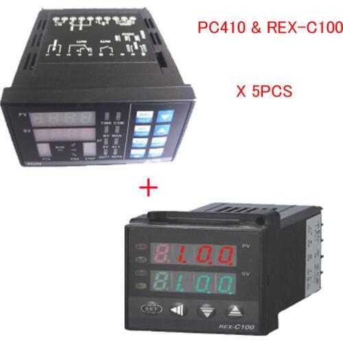 5 Sets PC410 With RS232 Communication Module & REX-C100 Tempereature Controller For IR6000 BGA Rework Station