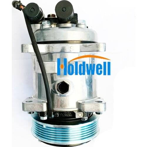 A/C Compressor 7279628 7280493 for Bobcat A770 T750 T770 T870 L750 S770 S850 Loader