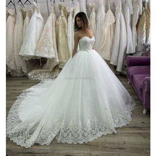 Wedding Dresses With A Train AWH Dress China