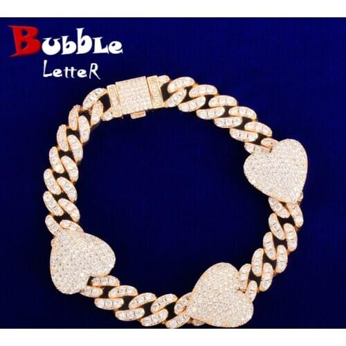 Golden Bracelets Bubble letter China