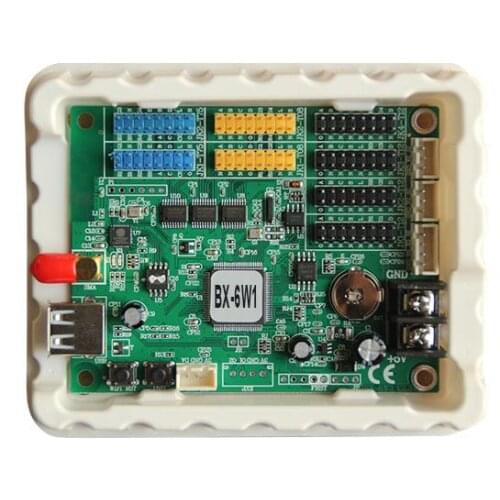 BX-6W1(Replace BX-5A1&WIFI) wireless indoor semi-outdoor and outdoor led moving sign led scrolling sign controller