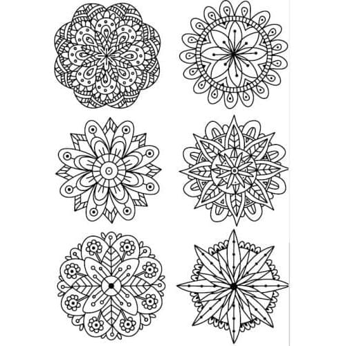 Flower Clear Silicone Stamp / seal for DIY Scrapbooking / Album Decorative Clear Stamp Sheets A154