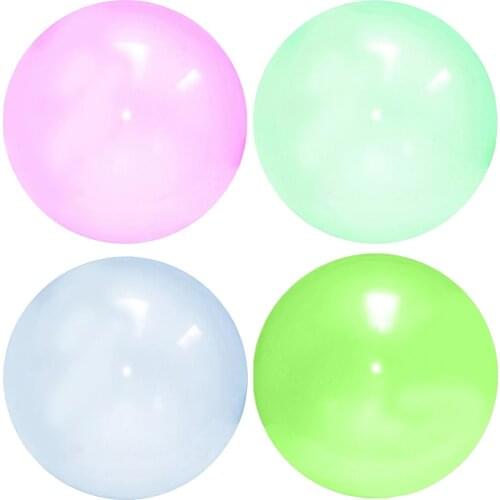 120cm Children Outdoor Soft Air Water Filled Bubble Ball Blow Up Balloon Toy Fun Party Game Summer Gift For Kids High Grade