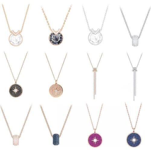 High-quality Swa original crystal V-shaped gemstone tassel is suitable for women to party