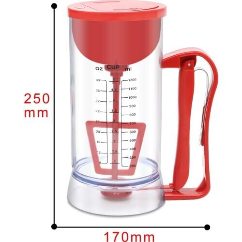China factory direct to sale New style plastic auto muffin batter dispenser