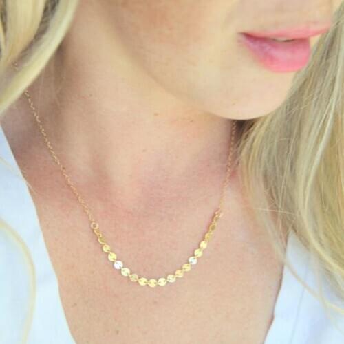 925 Sterling Silver Coins Necklace Handmade Choker Gold Pendants Bijoux Collier Femme Kolye Collares Women Jewelry Boho Necklace