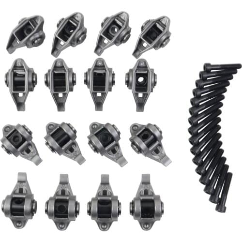 AP02 Engine Rocker Arms w/ Bolts Set REPLACES For GM P/N: 10214664 LS V8 LS2 LS6 LQ4 LQ9 LY5 LY6 4.8 5.3 5.7 6.0 6.2 12681275