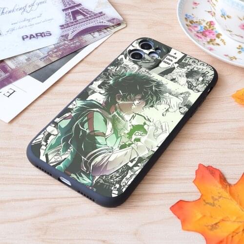 For iPhone Collage Pattern Print Soft Matt Apple iPhone Case