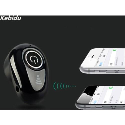 Kebidu Original Sporting Earphones Mini S650 Wireless Bluetooth 4.1+EDR Handsfree Headset Headphone 50mAh for iOS/Android