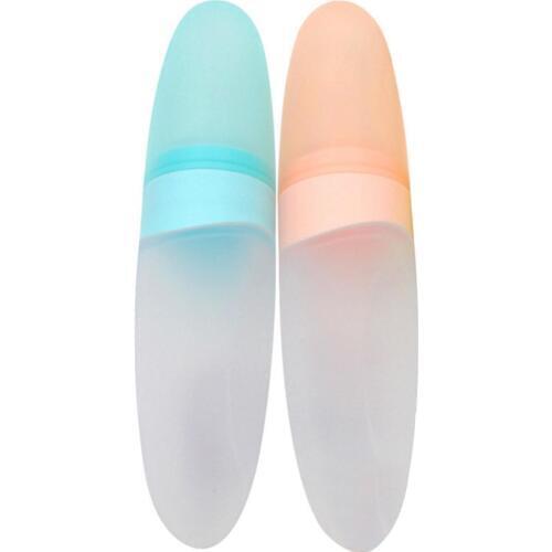 High Quality Baby Silicone Squeeze Feeder Flowing Food Feeding Bottle Rice Starch Paste Express Feeding Spoon for Baby