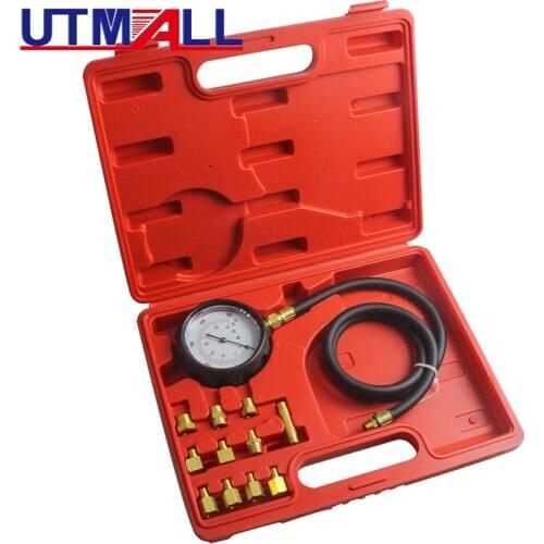 TU-11A Transmission Engine Oil Pressure Tester Kit Oil Pressure Gauge Diesel Petrol Garage Tool