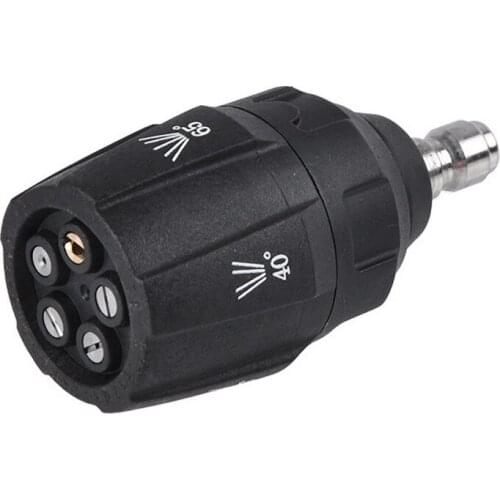 G1/4 Quick Realease Car Washer Nozzle 5 Modes High Pressure Washer Adapter Universal 160Bar Washing Machine Water Spray Nozzle