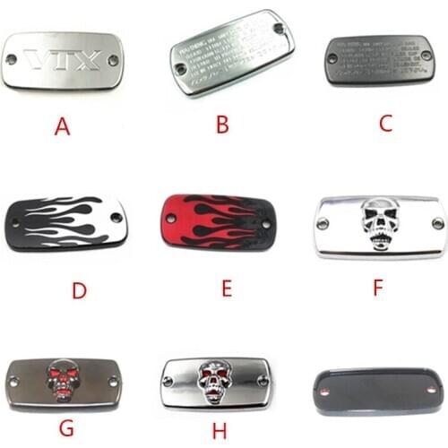 Universal Motorcycle Front Brake Fluid Cap For Honda Yamaha Suzuki Kawasaki Old School Bobber Touring Dirt bike