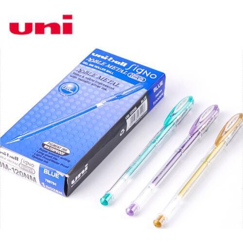 Japan Uni MITSUBISHI |UM-120NM|Singo series |0.8mm | pearl color cards mark