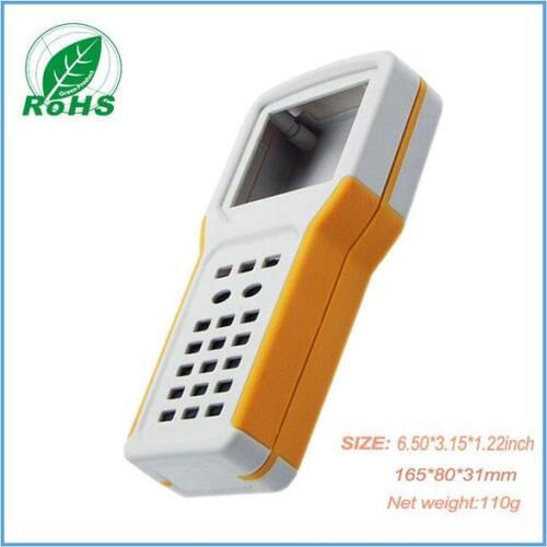 165*80*31mm 6.50*3.15*1.22inch Plastic handheld box for projects plastic enclosure for pcb handheld pedal enclosure