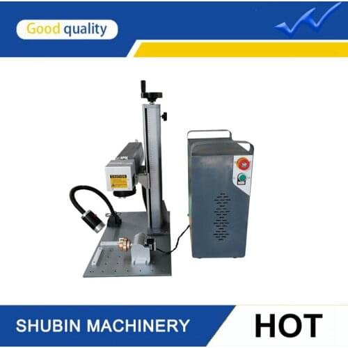 20W 30W 50W Portable Fiber Laser Marking Machine Price for Metal Plastic JPT raycus