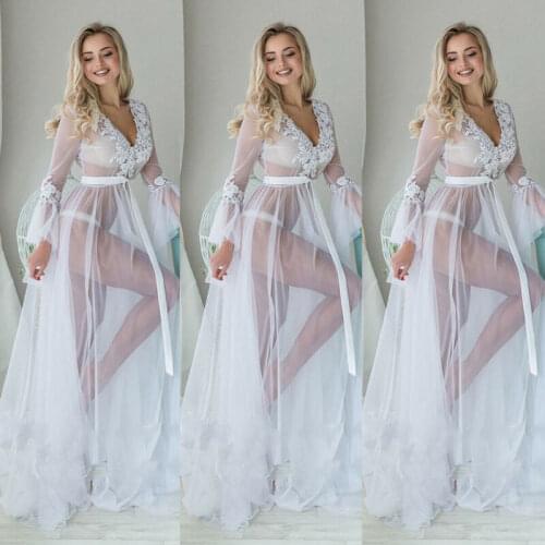 2019 Bohemian Lace See Through Cover-ups Sexy Summer Beach Dress Tunic Women Beachwear Swimsuit Cover Up Bikini Wrap Sarongs hot