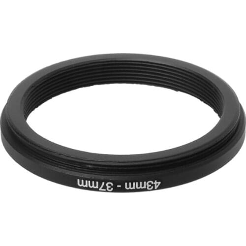 43mm To 37mm Metal Step Down Filter Lens Ring Adapter Camera Tool Accessories