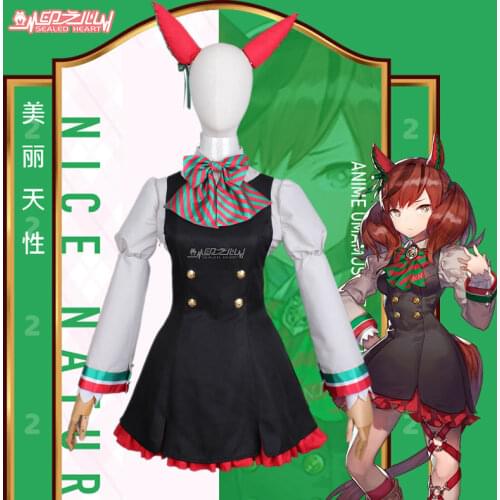 Anime Umamusume: Pretty Derby Season 2 Nice Nature Lolita Dress SJ Uniform Cosplay Costume Halloween Women Free Shipping 2021New