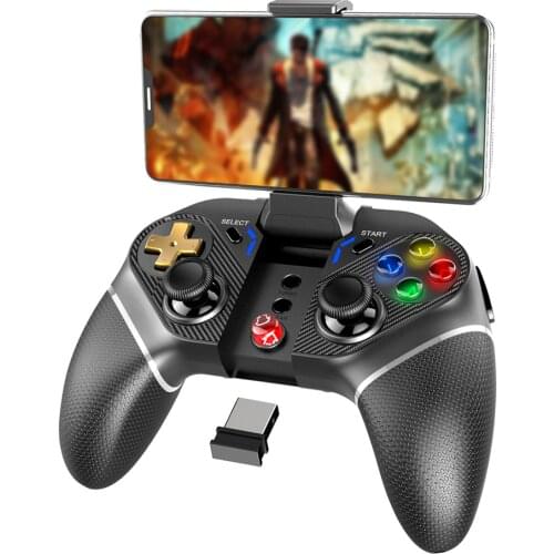 Ipega Wireless Bluetooth Gamepad PC Game Controller For PS3 NS Mobile Phone Tablet TV Box Holder Game Console Joystick