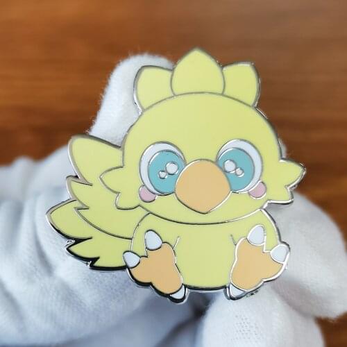 Final Fantasy Chocobo Hard Enamel Pin This little cutie is sure to race into your heart
