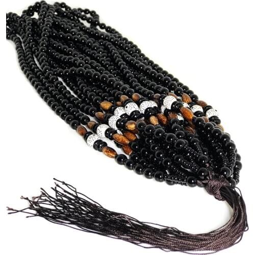 New five Styles Black colorful Lucky Necklace For DIY Pendant Adjustable 20mm-40mm Necklace Chain Men Women Fashion Jewelry