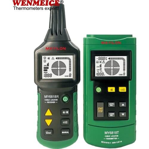 Cable Fault Locator Metal Pipe Locator Detector Tester Meter AC/DC 12~400V