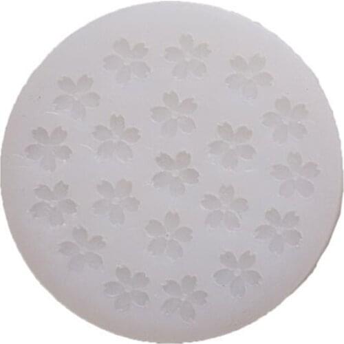 Mini Sakura Epoxy Resin Mold Ornaments Casting Silicone Mould DIY Crafts Clay Candle Jewelry Making Tools