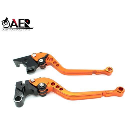 JEAR Long CNC Aluminum Motorcycle Brakes Clutch Lever Set for KTM 690 Duke SMC SMCR 690 Enduro R 2014-2017 1050 1090 Adventure/R