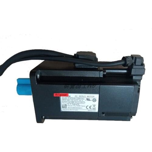 80mm Delta 750W 220V B3 Servo Motor ECM-B3M-C20807SS1 With Brake 3000rpm 24-Bit Encoder Oil Seal