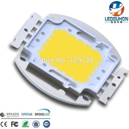 100W warm white light led module with Epileds chips(35*35) for flood lighting