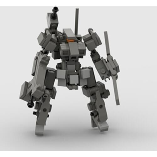 1Pc MOC Mecha Model Small Particle Building Blocks Educational Toy
