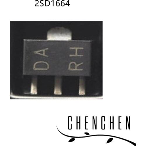 100pcs/lot 2SD1664 DA DAR DARH DARN SOT89 100% New