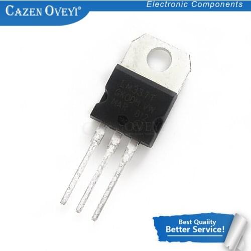10pcs/lot LM337T LM337 TO-220 Negative Adjustable Regulator IC NEW In Stock