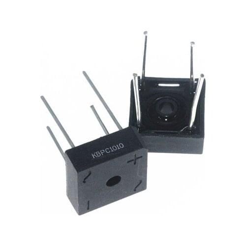5PCS/lot KBPC1010 Free shipping 10A 1000V diode bridge rectifier kbpc1010