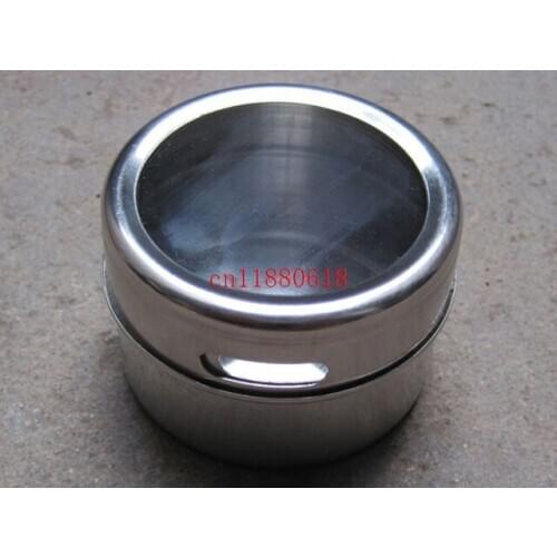 500pcs/lot Free Shipping New Stainless steel spice jar monosexuality tank sauce pot seasoning bottle