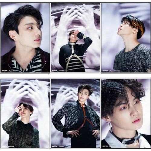 5D DIY Diamond Painting Kpop Boys Korean Pop Music Poster Full Square Diamond Embroidery Cross Stitch Mosaic Art Home Decor