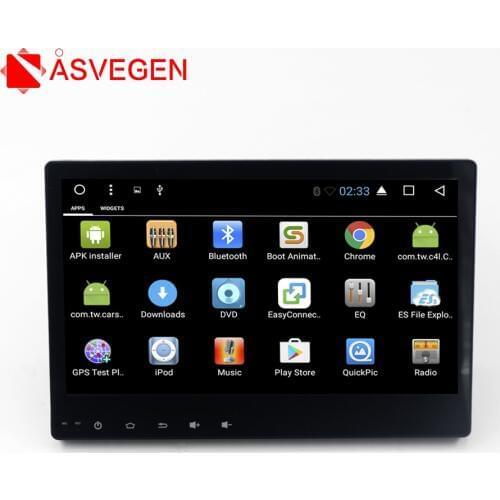 Asvegen 10.2'' Android 7.1 2GB+32GB Quad Core Car GPS Navigation HD Touch Screen Multimedia System For Toyota Hilux 2017