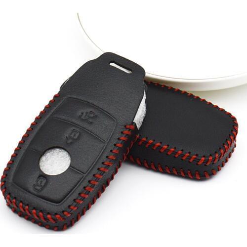 Car Key Fob Cover For Mercedes Benz Accessories Class C E A W211 W176 W203 W04 W210 W212 GLA CLA AMG W177 W202 Key Case Ring