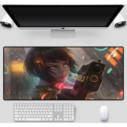 Mairuige Anime Frontline Girl Large Mouse Pad Large Gamer XXL Mouse Pad Computer Notebook Office Animation Mousepad Gaming Desk