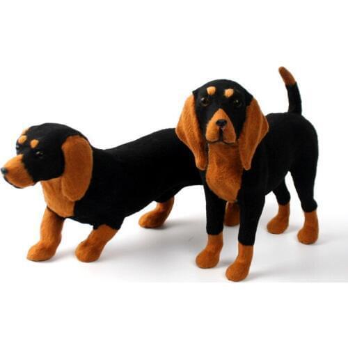 Home Furnishing creative crafts ornaments gift toy sausage in Beagle Dogs The Beagle, dachshund