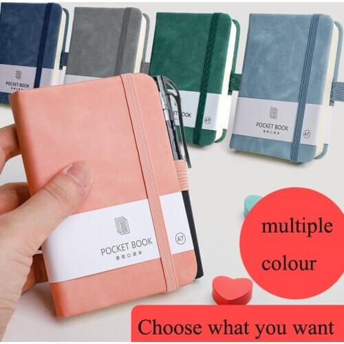 2021Agenda Planner Organizer Small A7 Diary Notebook Pocket Journal Weekly Notepad Plan Office Business Daily Traveler Note Book