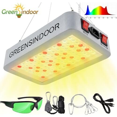 Indoor Grow Light 2000W 3500K White 660nm Red Leds Full Spectrum Phyto Lamp Dual Switch For Bloom And Veg Sunlike Growing Lamp