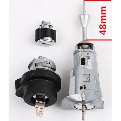 Left Auto Ignition Lock Set For Volkswagen Passat 11-15 Car Door Lock Cylinder With 2PCS Key Locksmith Tool
